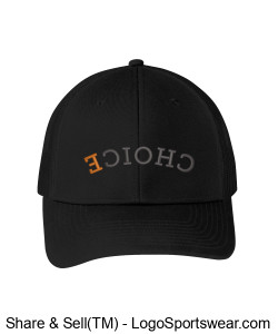 CHOICE Trucker Hat - Black Design Zoom