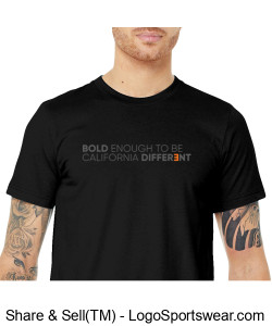 BOLD Unisex T-Shirt - Black Design Zoom