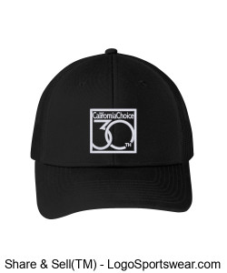 30th Anniversary Trucker Hat - Black Design Zoom