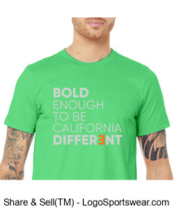 BOLD Unisex T-Shirt - Synthetic Green Design Zoom